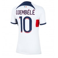 Dres Paris Saint-Germain Ousmane Dembele #10 Preč pre Ženy 2023-24 Krátky Rukáv